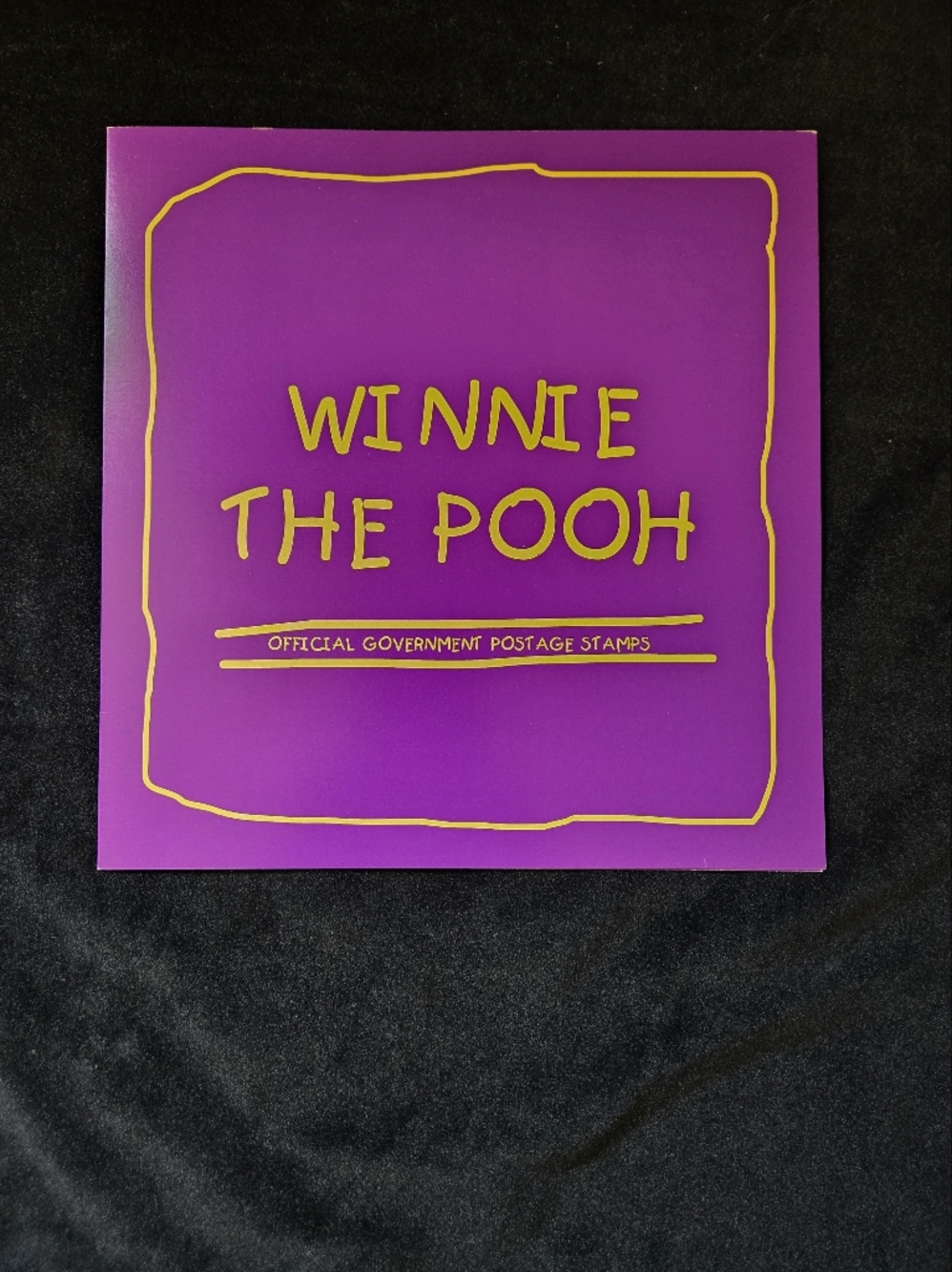 Winnie the Pooh Commemorative Stamp Pack Folder Disney 1997